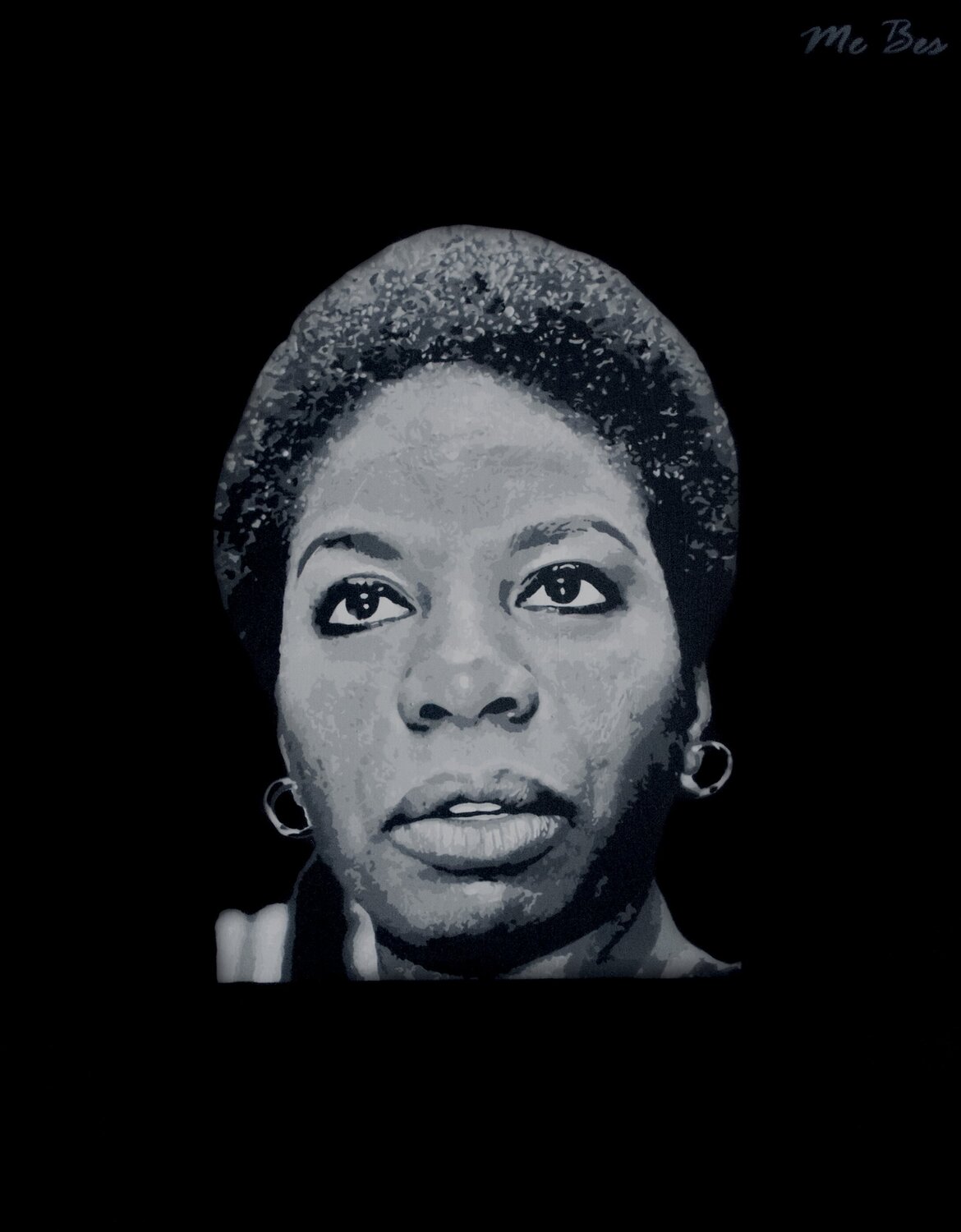 NINA SIMONE ME BES (STREET ART)