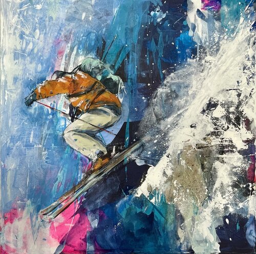 freeRide van Silvia Lehmann, Schilderij te koop op Singulart