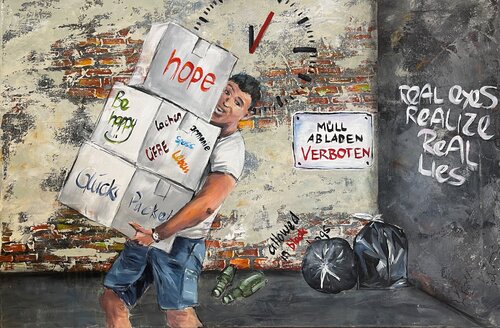 hope by Silvia Lehmann, Painting for Sale on Singulart