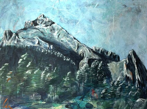 Wildhauser Schafberg van Silvia Lehmann, Schilderij te koop op Singulart