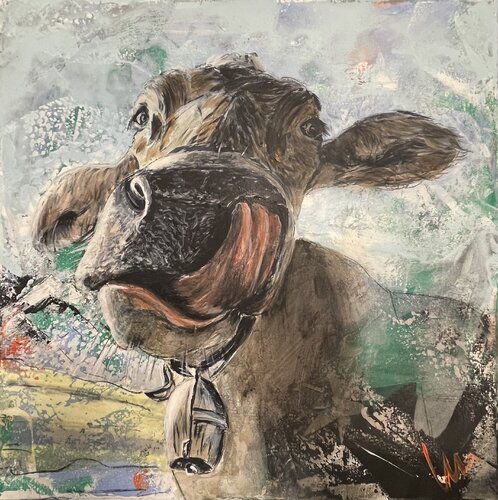 Schleck & Guck von Silvia Lehmann, Malerei kaufen auf Singulart