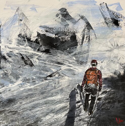 freeGlacier van Silvia Lehmann, Schilderij te koop op Singulart