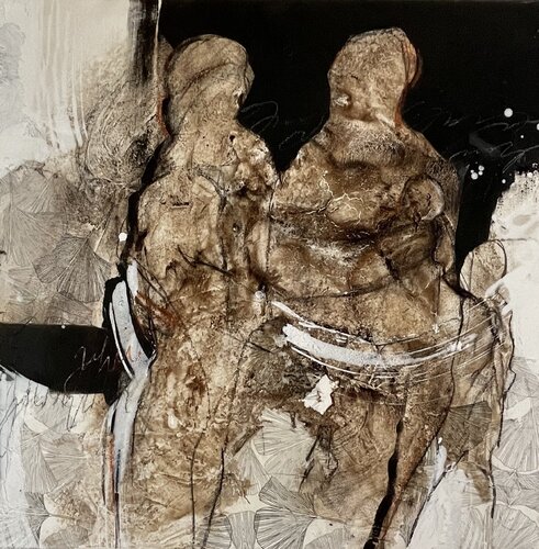 familienzeit von Silvia Lehmann, Malerei kaufen auf Singulart