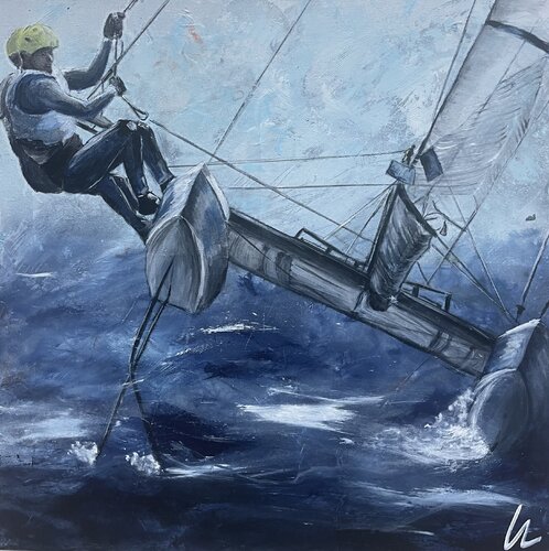 Motion Series - freeSpirit di Silvia Lehmann, Pittura in vendita su Singulart