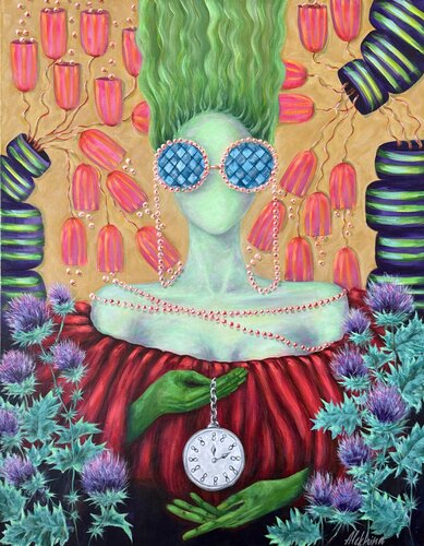 Beyond Time von Oksana Alekhina, Malerei kaufen auf Singulart