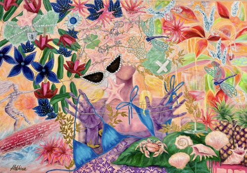 Summer Glow von Oksana Alekhina, Malerei kaufen auf Singulart