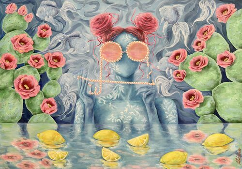 Color of Perception von Oksana Alekhina, Malerei kaufen auf Singulart