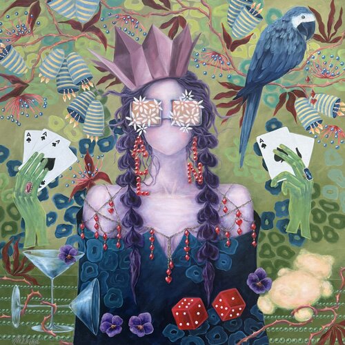 Game Without Rules di Oksana Alekhina, Pittura in vendita su Singulart