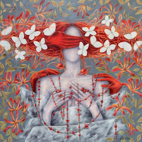 Fragile di Oksana Alekhina, Pittura in vendita su Singulart