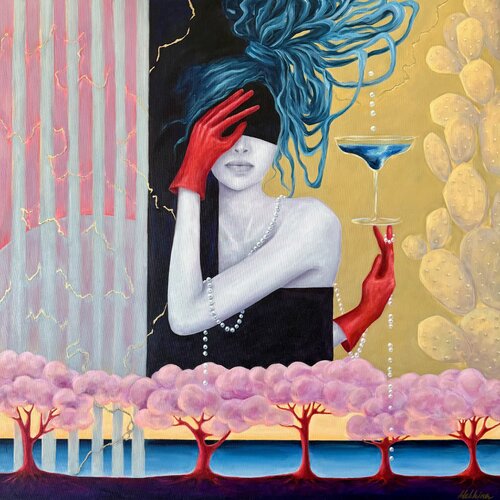 Safe Illusion by Oksana Alekhina, Painting for Sale on Singulart