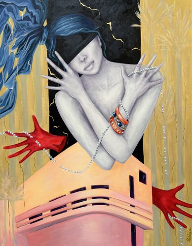 Fragile Control von Oksana Alekhina, Malerei kaufen auf Singulart