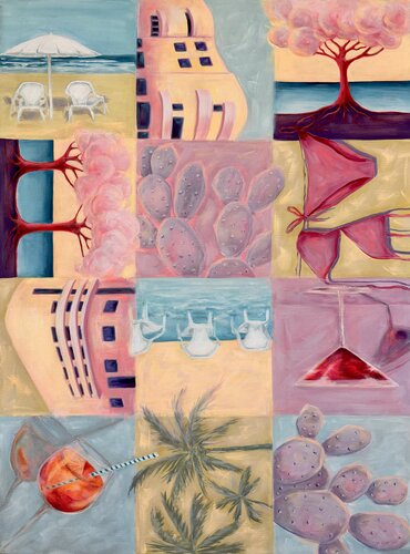 Reality Mode by Oksana Alekhina, Painting for Sale on Singulart