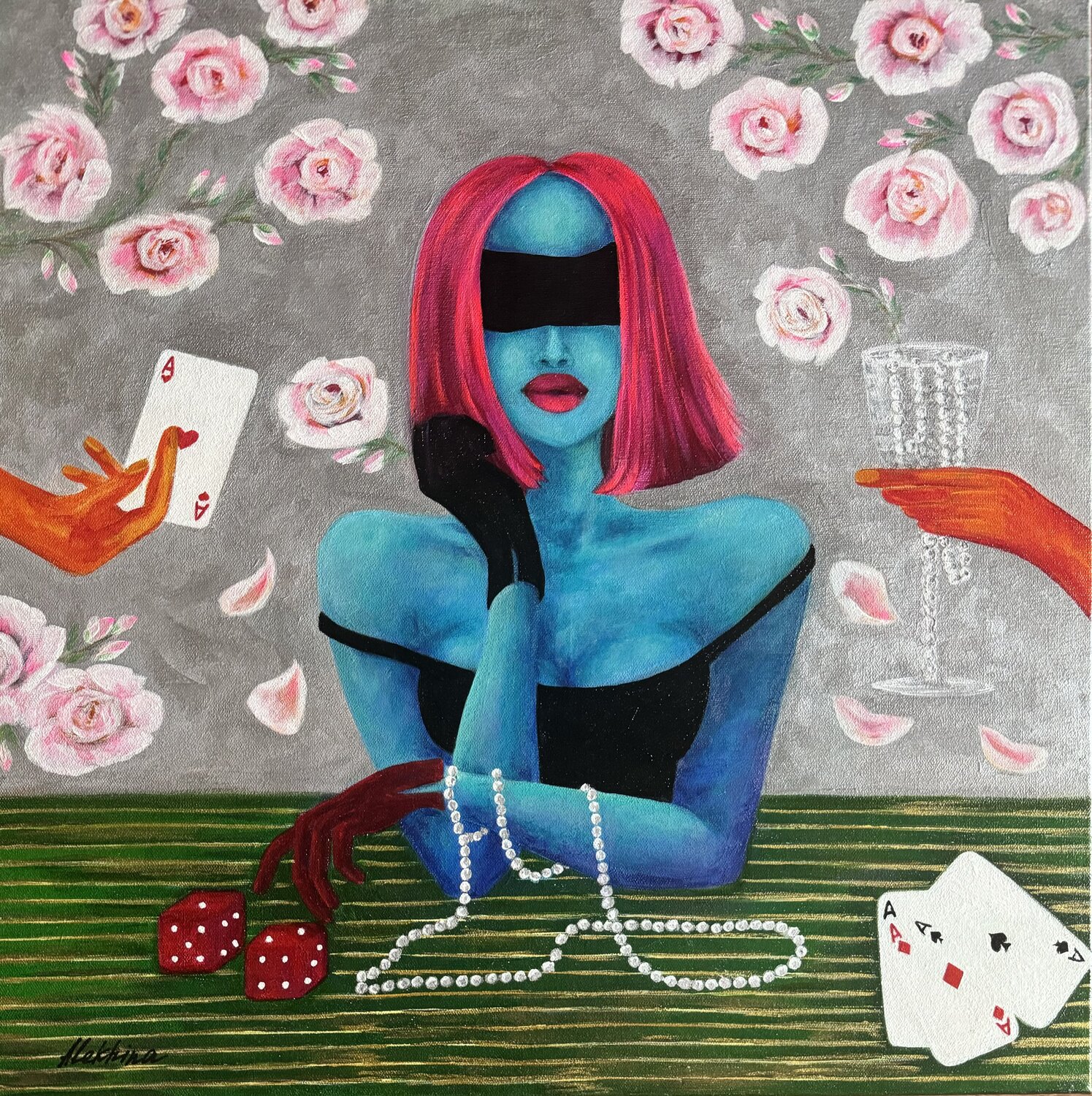 LADY pokerface Oksana Alekhina