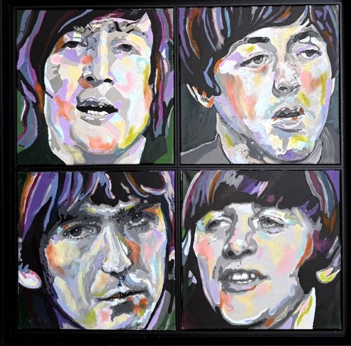 RUBBER SOUL van Dámaso Arriero García, Schilderij te koop op Singulart