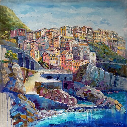 SEA COAST von Mary Voloshyna, Malerei kaufen auf Singulart