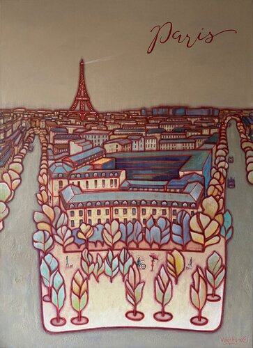 Sounds of Paris von Mary Voloshyna, Malerei kaufen auf Singulart
