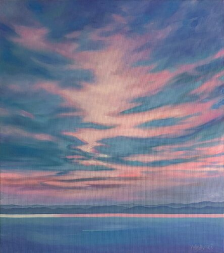 Water line di Mary Voloshyna, Pittura in vendita su Singulart
