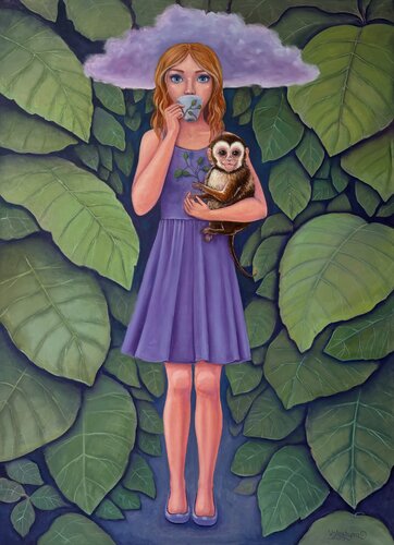 The quiet magic of everyday life di Mary Voloshyna, Pittura in vendita su Singulart