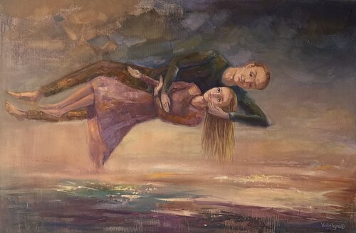 The moment by Mary Voloshyna, Painting for Sale on Singulart