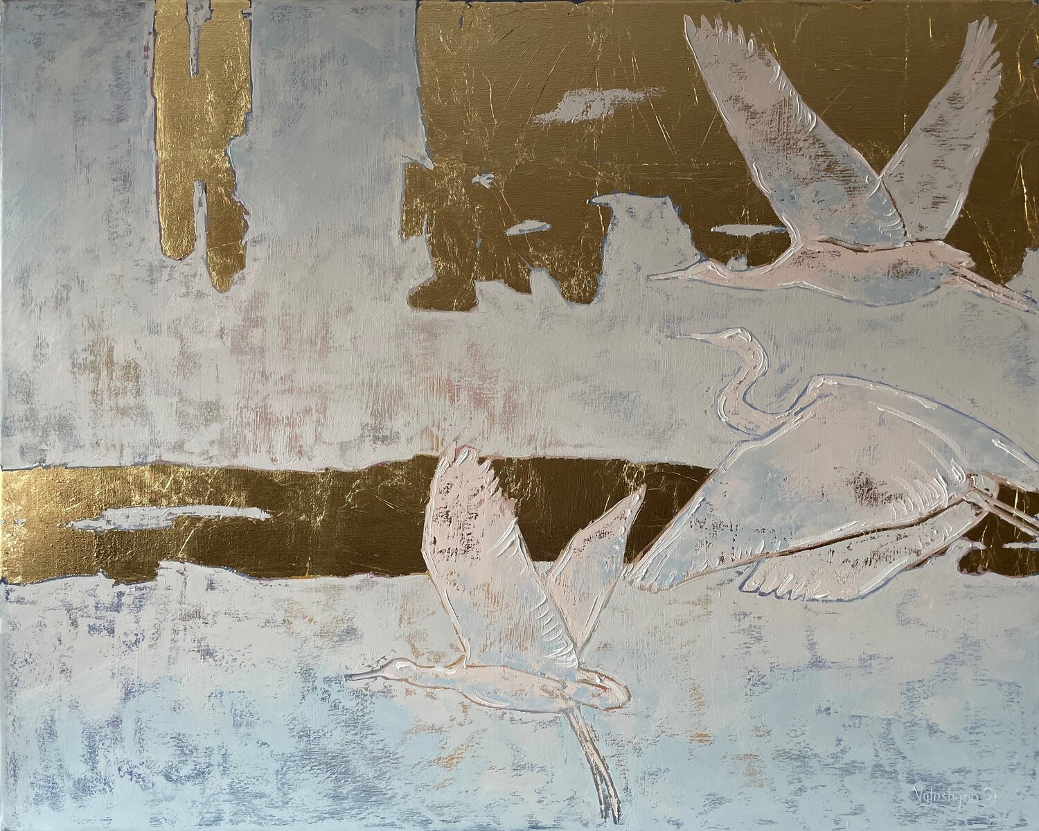 Flight of birds Mary Voloshyna