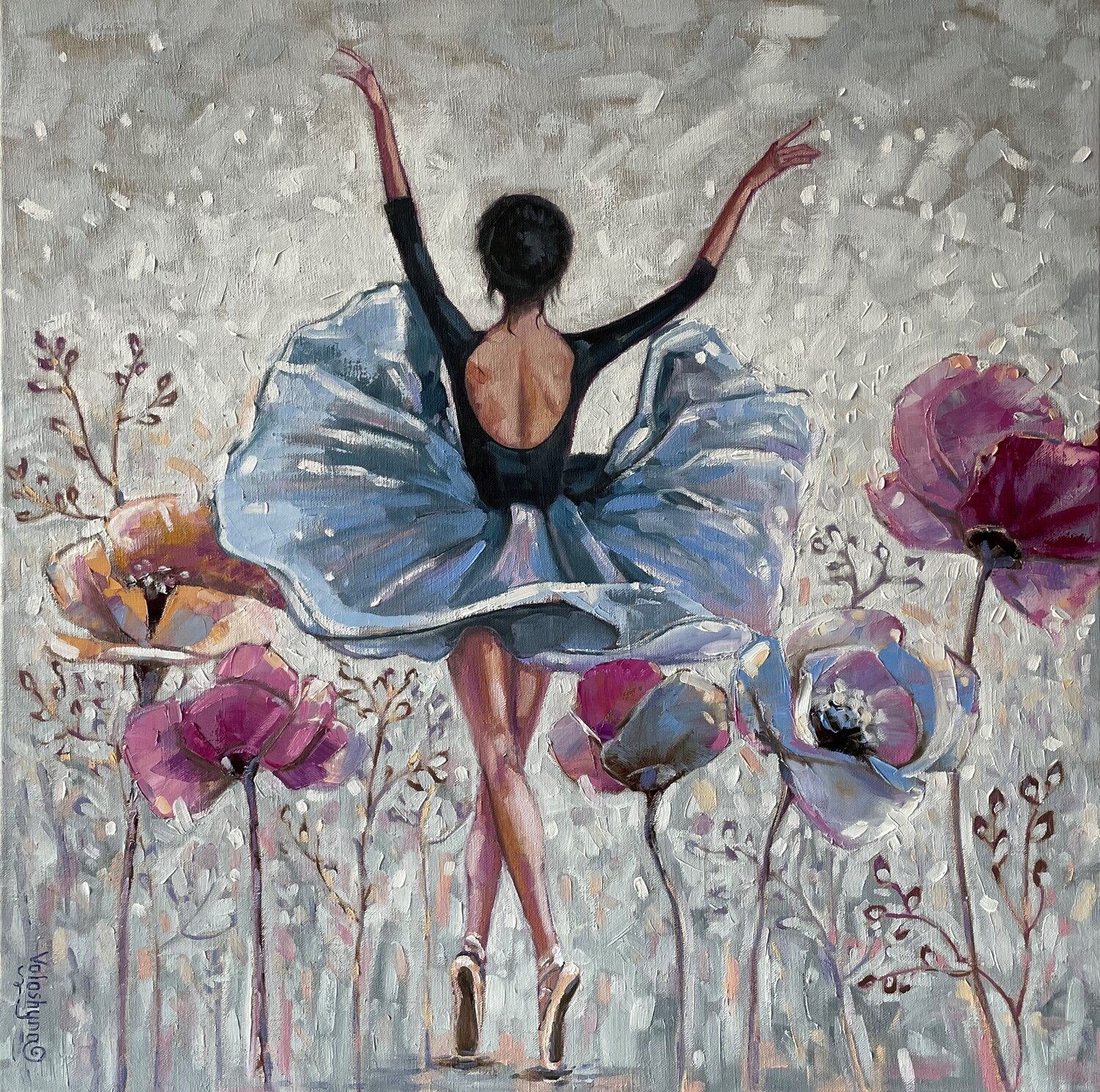Dance of the soul Mary Voloshyna Originalgemälde zu verkaufen