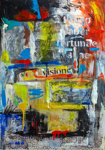 L'uomo è l'artefice della propria sorte by Rosario Annunziata, 油畫 for Sale on Singulart