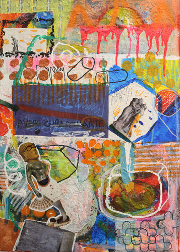 Avere cura dell'arte von Rosario Annunziata, Malerei kaufen auf Singulart