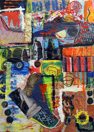 Impara dai buoni le buone cose von Rosario Annunziata, Malerei kaufen auf Singulart