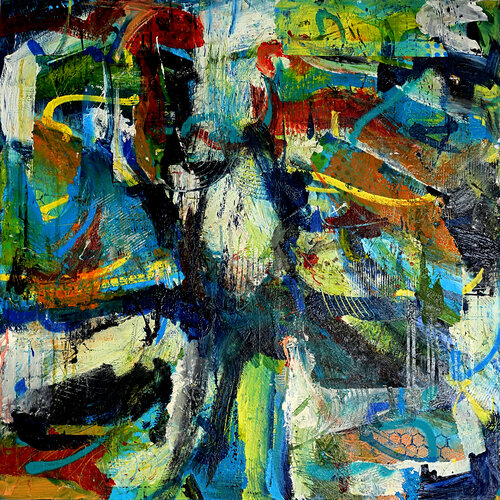 Dalla Serie "L'idea dell'essere" van Rosario Annunziata, Schilderij te koop op Singulart
