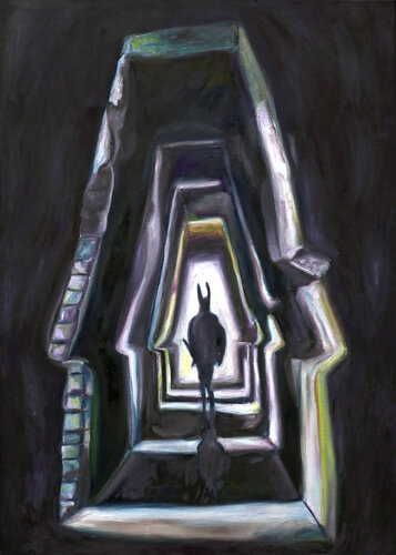 L'antro della Sibilla di Rosario Annunziata, Pittura in vendita su Singulart