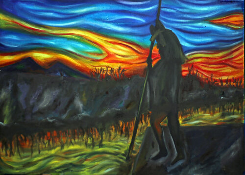 Longola van Rosario Annunziata, Schilderij te koop op Singulart