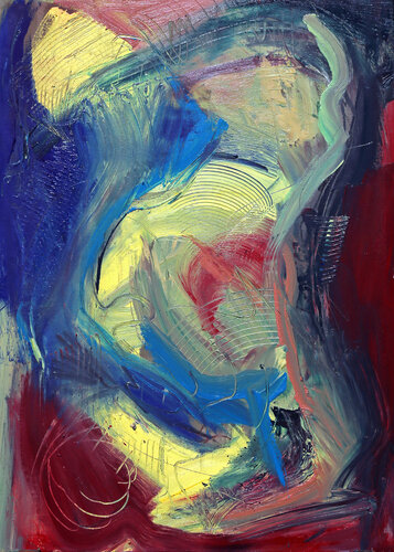 The poetics of red II by Rosario Annunziata, 油畫 for Sale on Singulart