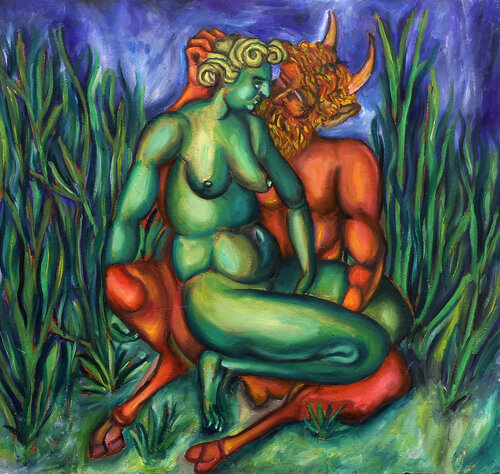 Amanti di Rosario Annunziata, Pittura in vendita su Singulart