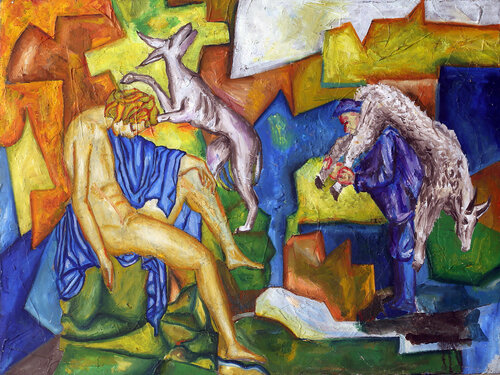 Up and down by Rosario Annunziata, Painting for Sale on Singulart