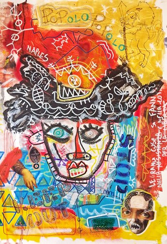 Popolo, popolo von Rosario Annunziata, Malerei kaufen auf Singulart