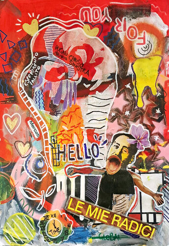 Le mie radici van Rosario Annunziata, Schilderij te koop op Singulart