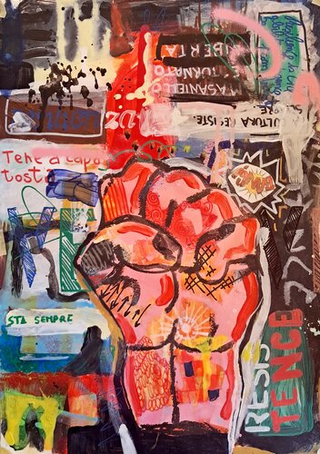 Resilienza von Rosario Annunziata, Malerei kaufen auf Singulart