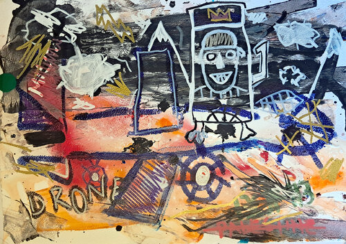 Oltre il confine di controllo de Rosario Annunziata, Pintura a la venta en Singulart