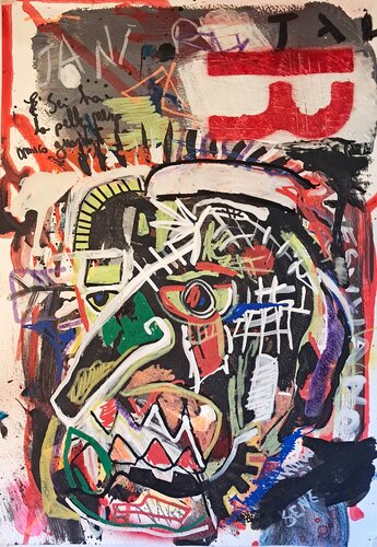 Janare e terra di spiriti di Rosario Annunziata, Pittura in vendita su Singulart