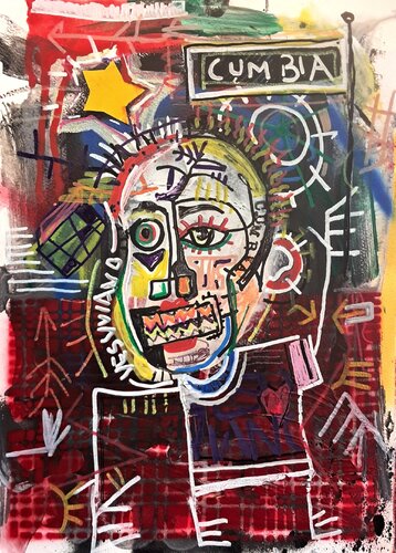 Cumbia von Rosario Annunziata, Malerei kaufen auf Singulart