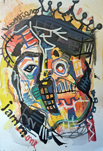 Re Jammone van Rosario Annunziata, Schilderij te koop op Singulart