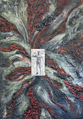 Epicentro della Memoria di Rosario Annunziata, Pittura in vendita su Singulart