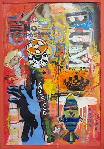 No trespassing by Rosario Annunziata, 회화 for Sale on Singulart