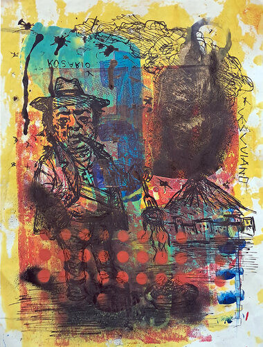 Tagliatelle di quartiere by Rosario Annunziata, 油畫 for Sale on Singulart