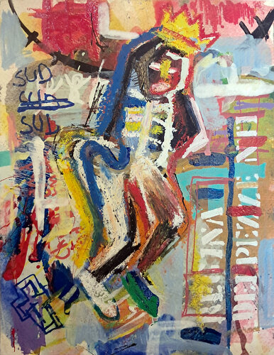 La regina dei pezzenti by Rosario Annunziata, 종이 for Sale on Singulart