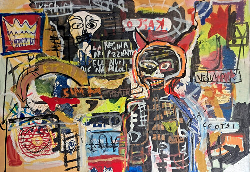 Il custode delle strade invisibili by Rosario Annunziata, 종이 for Sale on Singulart