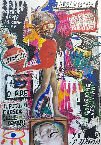 Il peso invisibile delle cose by Rosario Annunziata, 종이 for Sale on Singulart
