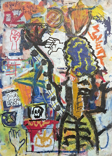 Geografia del caos by Rosario Annunziata, 종이 for Sale on Singulart