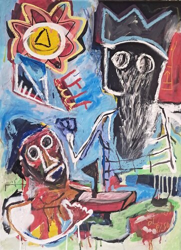 The holiday of smiles di Rosario Annunziata, Pittura in vendita su Singulart