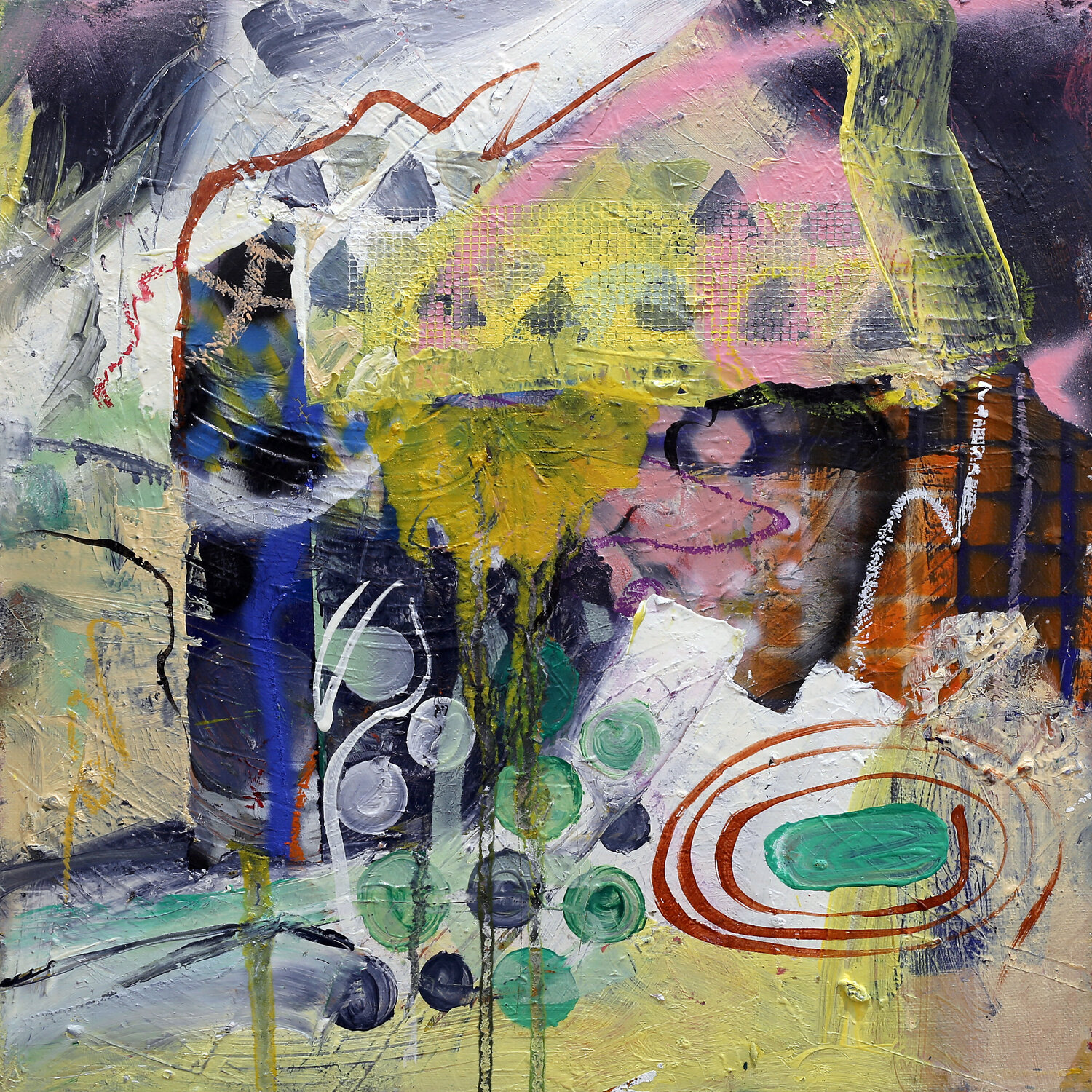 Dalla serie "Visioni suggestive", Nr. 1 Rosario Annunziata Dipinto originale in vendita